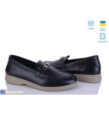 Туфлі жіночі на весну/осінь (6 пар р.36-40) чорний  "Linda"