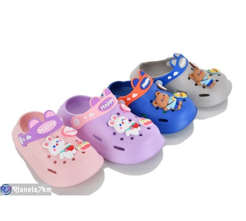 Кроки дитячі на літо (12 пар р.25-30) мікс  "ELMA"