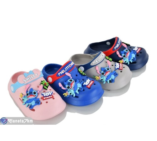 Кроки дитячі на літо (12 пар р.18-23) мікс  "ELMA"