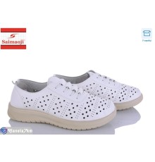 Кросівки жіночі на літо (8 пар р.37-42) білий  "Saimaoji"