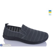Сліпони чоловічі на літо (10 пар р.41-45) сірий  "MURMUR"