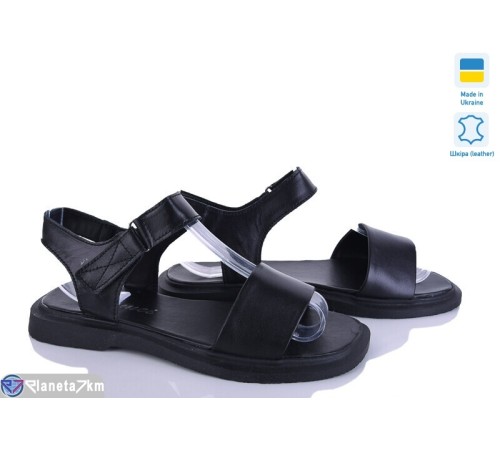 Босоніжки жіночі на літо (8 пар р.36-41) чорний  "FOX"