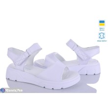 Босоніжки жіночі на літо (8 пар р.36-41) білий  "FOX"