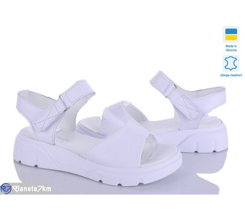 Босоніжки жіночі на літо (8 пар р.36-41) білий  "FOX"