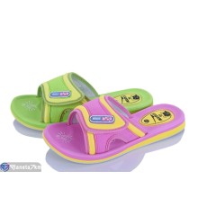 Шлепки дитячі на літо (24 пар р.30-35) мікс  "Kalabok"