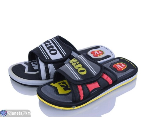 Шлепки дитячі на літо (24 пар р.30-35) мікс  "Kalabok"