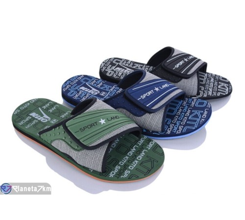 Шлепки чоловічі на літо (24 пар р.41-45) мікс  "Kalabok"