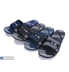 Шлепки чоловічі на літо (24 пар р.41-45) мікс  "Kalabok"