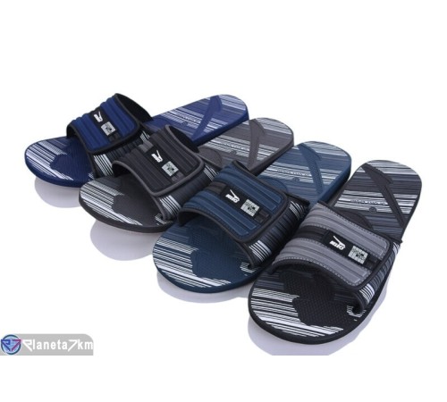 Шлепки чоловічі на літо (24 пар р.41-45) мікс  "Kalabok"