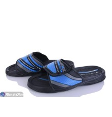 Шлепки чоловічі на літо (6 пар р.41-43) синій  "Kalabok"