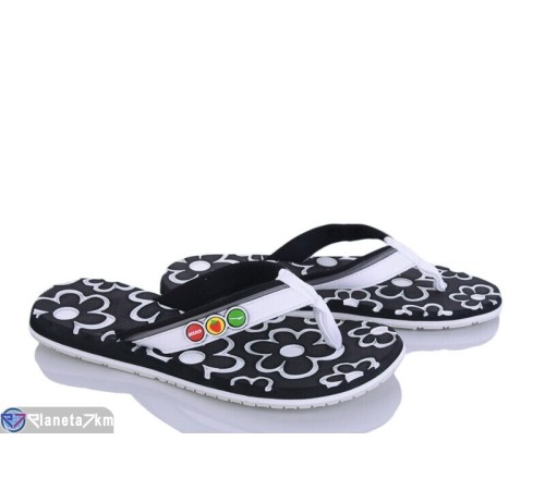 В'єтнамки дитячі на літо (12 пар р.36-39) білий  "Kalabok"