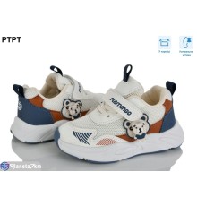 Дитячі кросівки на весну/осінь (7 пар р.23-28) бежевий  "PTPT"