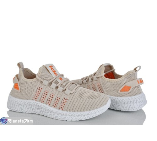 Кросівки жіночі на літо (8 пар р.36-41) бежевий  "Kalabok"