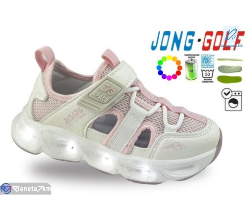 Дитячі кросівки на літо (8 пар р.26-31) рожевий  "STRONGO"