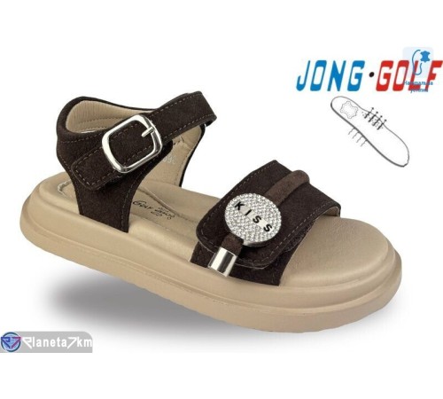 Дитячі босоніжки на літо (8 пар р.27-32) коричневий  "STRONGO"