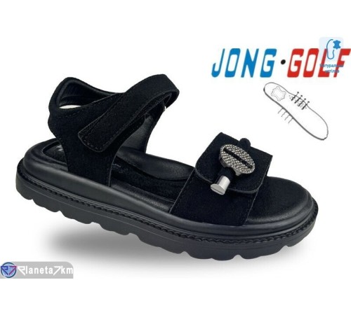 Дитячі босоніжки на літо (8 пар р.30-37) чорний  "STRONGO"