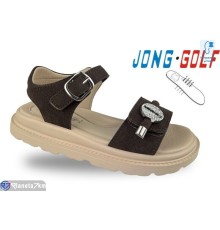 Дитячі босоніжки на літо (8 пар р.30-37) коричневий  "STRONGO"