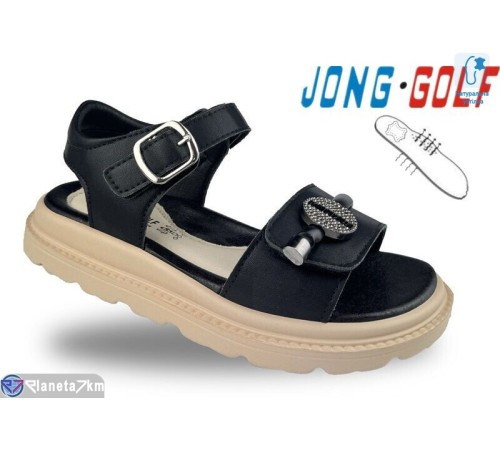 Дитячі босоніжки на літо (8 пар р.30-37) чорний  "STRONGO"