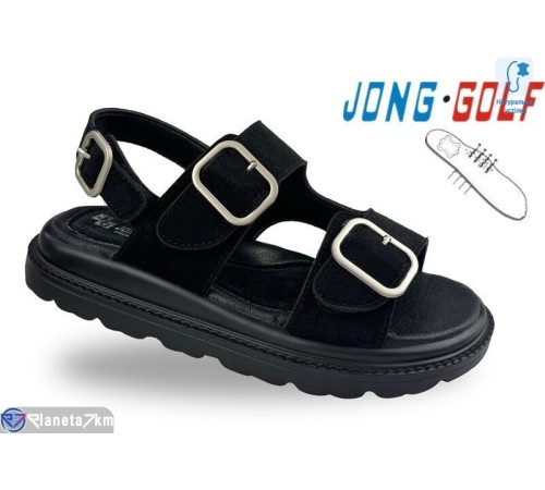 Дитячі босоніжки на літо (8 пар р.30-37) чорний  "STRONGO"