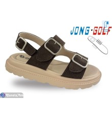 Дитячі босоніжки на літо (8 пар р.30-37) коричневий  "STRONGO"