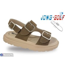 Дитячі босоніжки на літо (8 пар р.30-37) коричневий  "STRONGO"