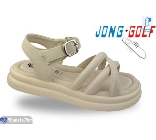 Дитячі босоніжки на літо (8 пар р.30-37) бежевий  "STRONGO"