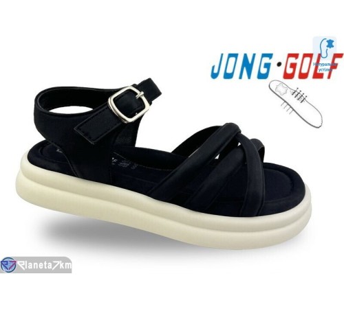 Дитячі босоніжки на літо (8 пар р.30-37) чорний  "STRONGO"