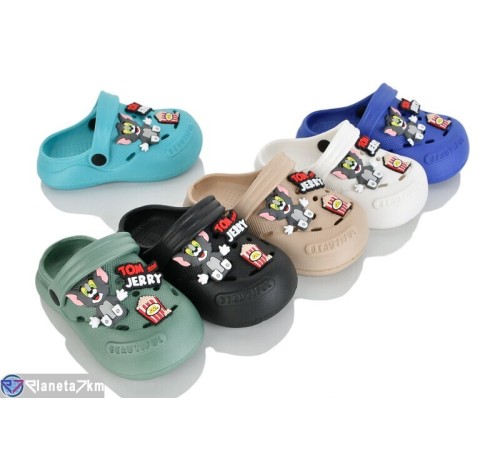 Кроки дитячі на літо (12 пар р.24-29) мікс  "ELMA"