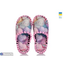 Тапки дитячі на весну/осінь (9 пар р.30-35) рожевий  "Activ"