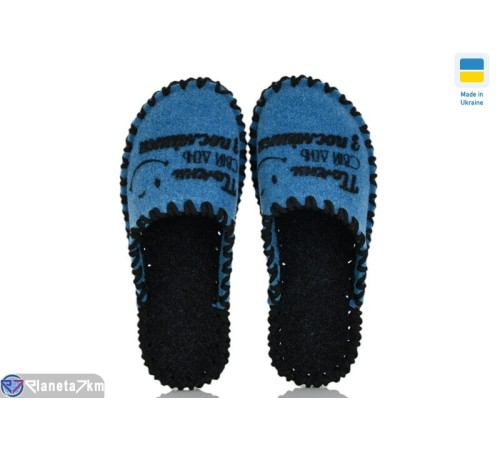 Тапки жіночі на весну/осінь (9 пар р.36-41) синій  "Activ"