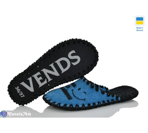Тапки жіночі на весну/осінь (9 пар р.36-41) синій  "Activ"