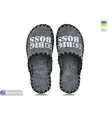 Тапки чоловічі на весну/осінь (9 пар р.40-45) сірий  "Activ"