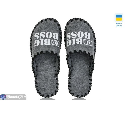 Тапки чоловічі на весну/осінь (9 пар р.40-45) сірий  "Activ"