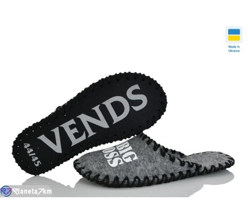Тапки чоловічі на весну/осінь (9 пар р.40-45) сірий  "Activ"
