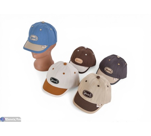 Дитяча кепка на літо (5 шт. р.сетка 48-50) мікс  "CAROLLA"