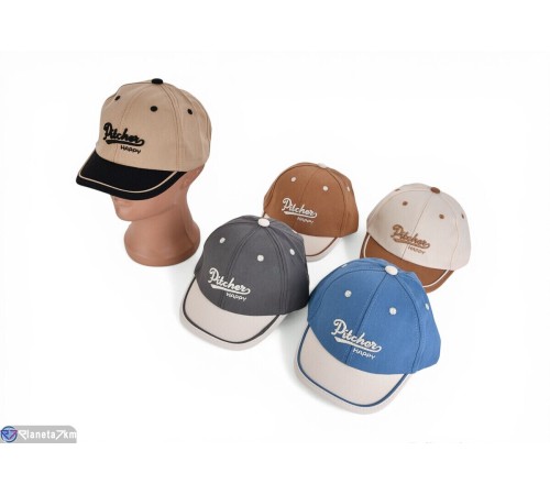 Дитяча кепка на літо (5 шт. р.сетка 48-50) мікс  "CAROLLA"