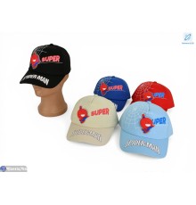 Дитяча кепка на літо (5 шт. р.сетка 48-50) мікс  "CAROLLA"