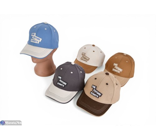 Дитяча кепка на літо (5 шт. р.сетка 50-52) мікс  "CAROLLA"