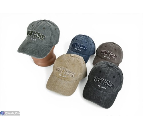 Кепка чоловіча на літо (5 шт. р.сетка 56-59) мікс  "CAROLLA"