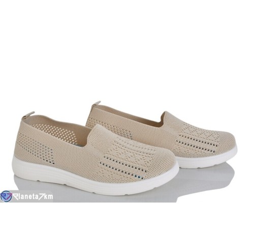 Туфлі жіночі на літо (8 пар р.37-42) бежевий  "KULIBABA"