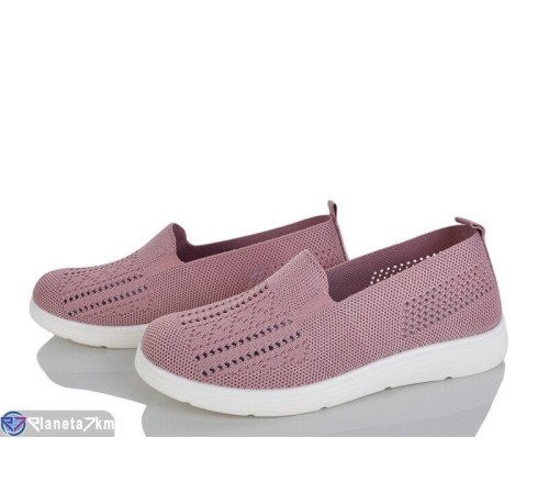 Туфлі жіночі на літо (8 пар р.37-42) рожевий  "KULIBABA"