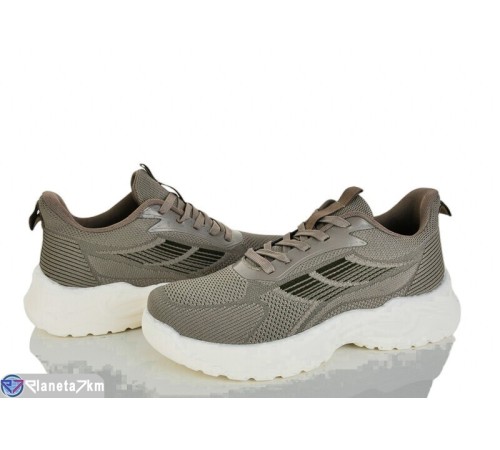 Кросівки чоловічі на літо (8 пар р.40-45) коричневий  "KULIBABA"