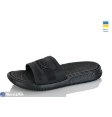 Шлепки чоловічі на літо (24 пар р.41-46) чорний  "Restime"