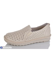 Туфлі жіночі на літо (8 пар р.36-42) бежевий  "REDPUB"