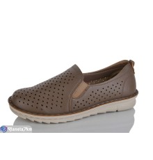 Туфлі жіночі на літо (8 пар р.36-42) коричневий  "REDPUB"