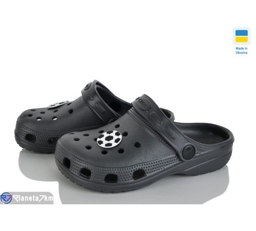 Кроки дитячі на літо (6 пар р.24-29) чорний  "Ladmir"