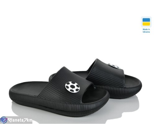 Шлепки дитячі на літо (6 пар р.24-29) чорний  "Ladmir"