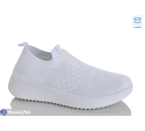 Кросівки жіночі на літо (8 пар р.36-41) білий  "Belossa"