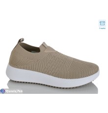 Кросівки жіночі на літо (8 пар р.36-41) бежевий  "Belossa"