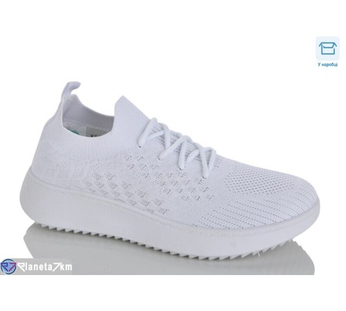 Кросівки жіночі на літо (8 пар р.36-41) білий  "Belossa"